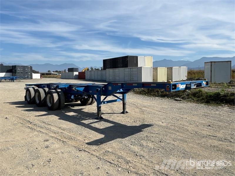 CIMC CB45M3OTC00 Tri/A Extendable Container Trailer Containerchassis