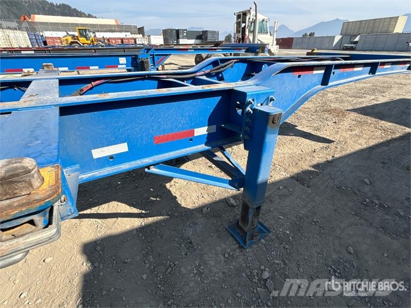 CIMC CB45M3OTC00 Tri/A Extendable Container Trailer Containeranhänger