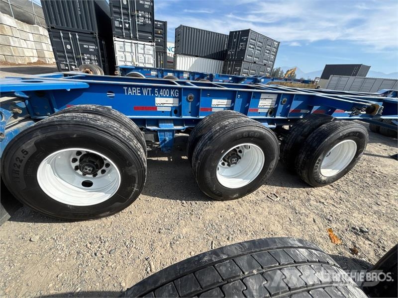 CIMC CB45M3OTC00 Tri/A Extendable Container Trailer Täyskonttiperävaunut