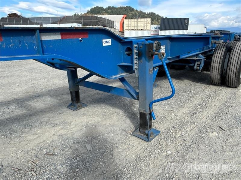 CIMC CB45M3OTC00 Tri/A Extendable Container Trailer Konteinerveohaagised