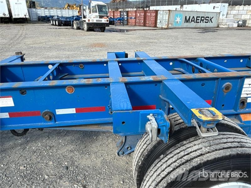 CIMC CB45M3OTC00 Tri/A Extendable Container Trailer Konteinerveohaagised