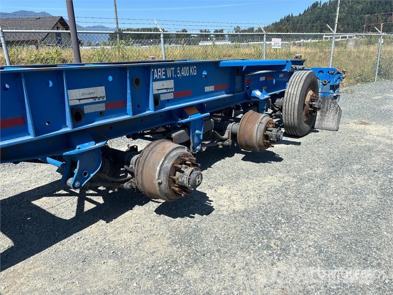 CIMC CB45M3OTC00 Tri/A Extendable Container Trailer Konteineriekrāvēji