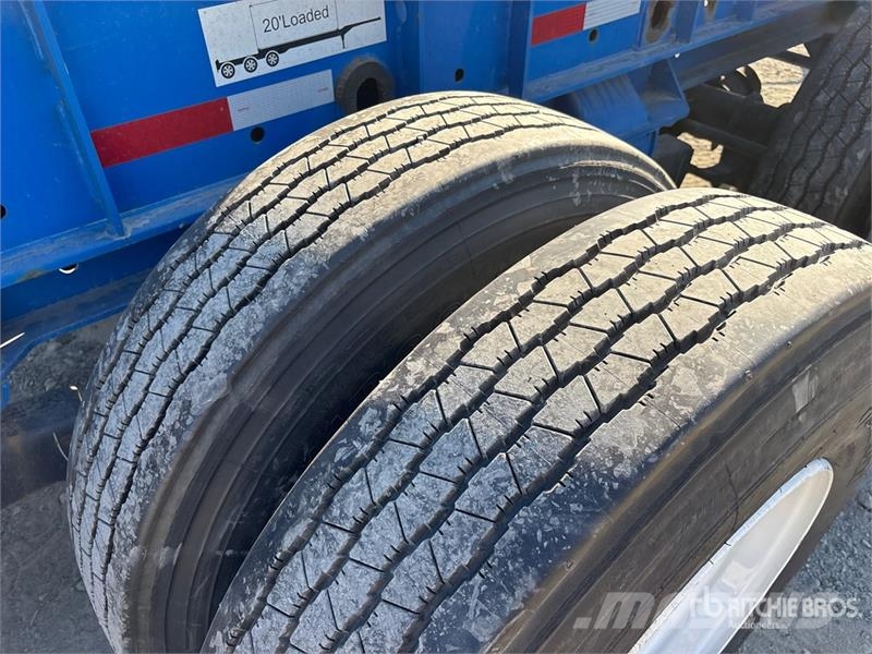 CIMC CB45M3OTC00 Tri/A Extendable Container Trailer Прицепы-Контейнеровозы