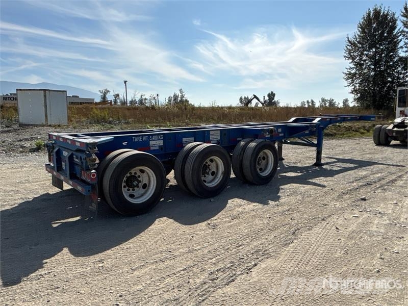 CIMC CB45M3OTC00 Tri/A Extendable Container Trailer Containerchassis
