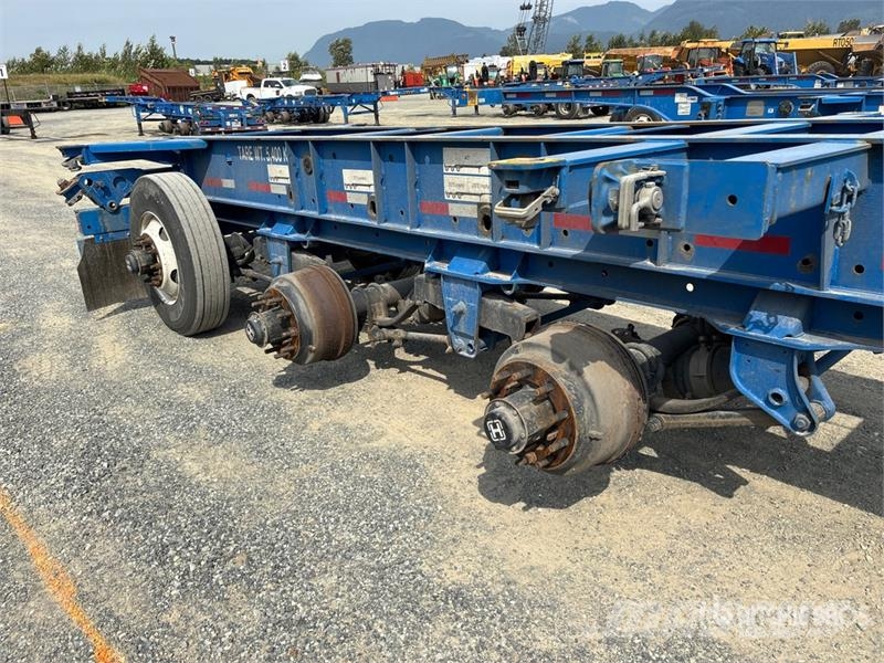 CIMC CB45M3OTC00 Tri/A Extendable Container Trailer Remolques portacontenedores
