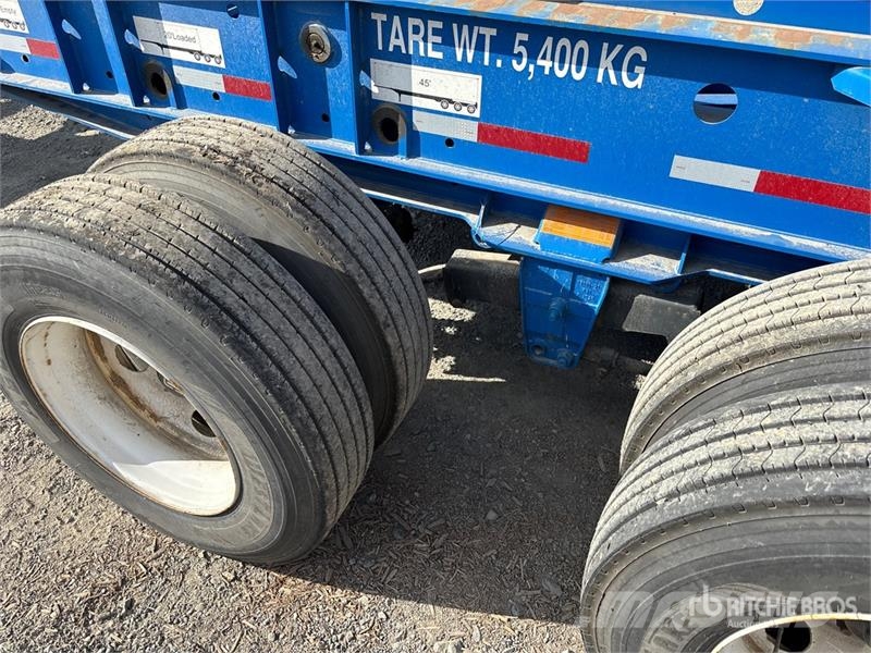 CIMC CB45M3OTC00 Tri/A Extendable Container Trailer Remolques portacontenedores