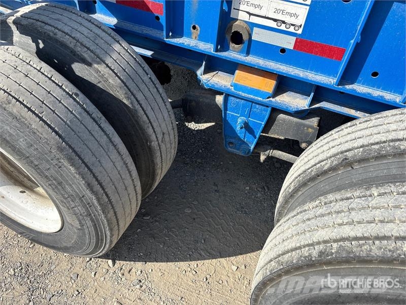 CIMC CB45M3OTC00 Tri/A Extendable Container Trailer Containerchassis