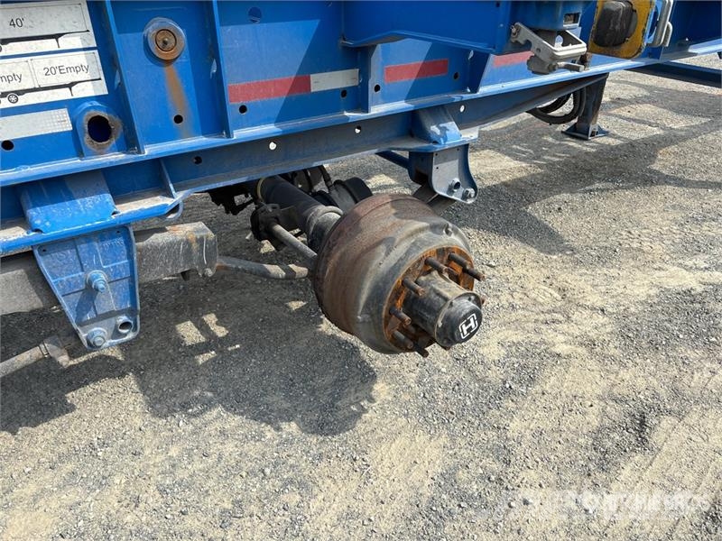 CIMC CB45M3OTC00 Tri/A Extendable Container Trailer مقطورات حاويات