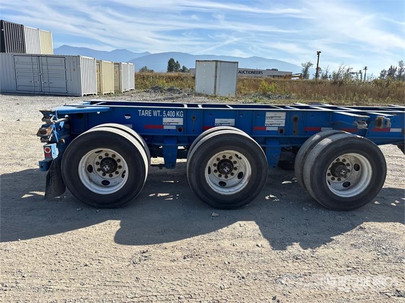 CIMC CB45M3OTC00 Tri/A Extendable Container Trailer Containerchassis