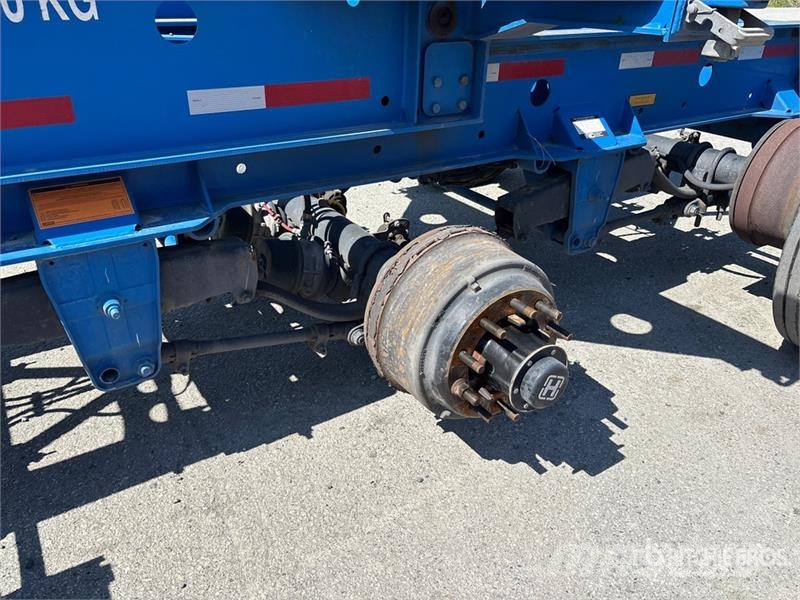 CIMC CB45M3OTC00 Tri/A Extendable Container Trailer Remolques portacontenedores
