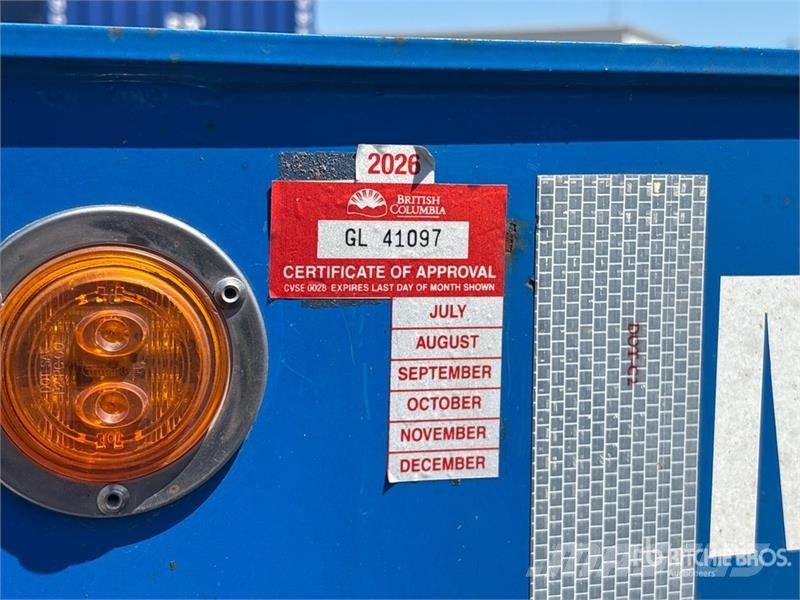 CIMC CB45M3OTC00 Tri/A Extendable Container Trailer Прицепы-Контейнеровозы