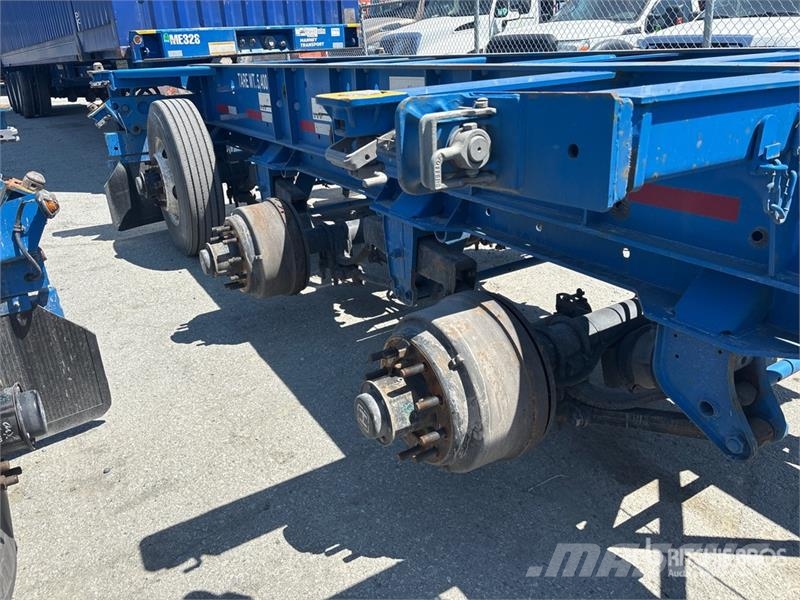 CIMC CB45M3OTC00 Tri/A Extendable Container Trailer Прицепы-Контейнеровозы