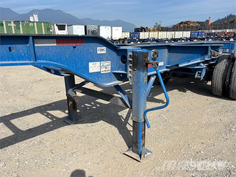 CIMC CB45M3OTC00 Tri/A Extendable Container Trailer 货柜车