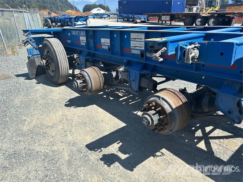 CIMC CB45M3OTC00 Tri/A Extendable Container Trailer Remolques portacontenedores