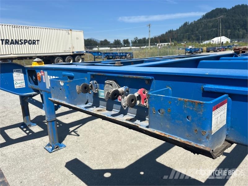 CIMC CB45M3OTC00 Tri/A Extendable Container Trailer Прицепы-Контейнеровозы