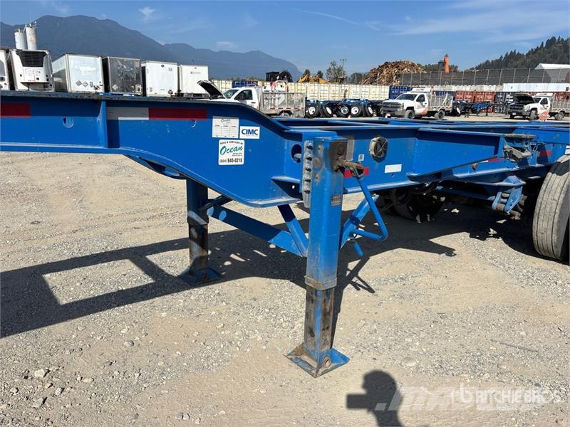 CIMC CB45M3OTC00 Tri/A Extendable Container Trailer Containerchassis