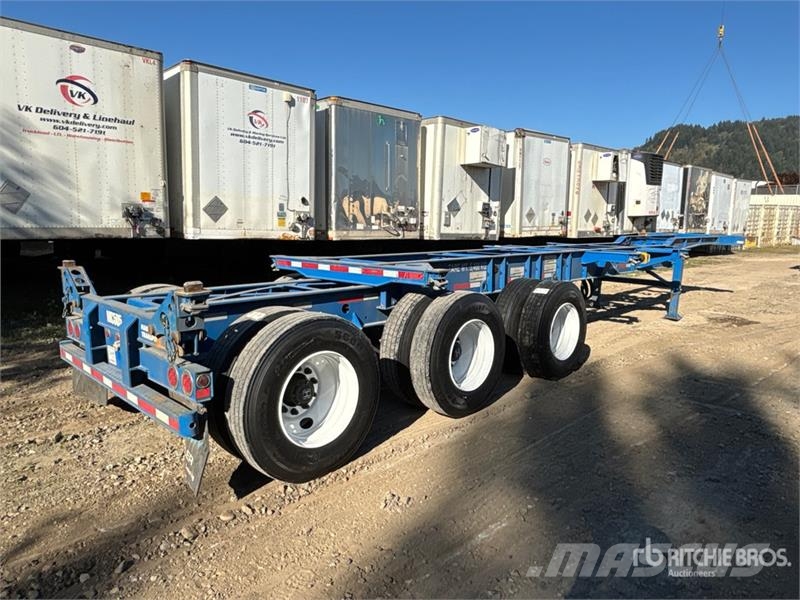 CIMC CB45M3OTC00 Tri/A Extendable Container Trailer Containerhenger