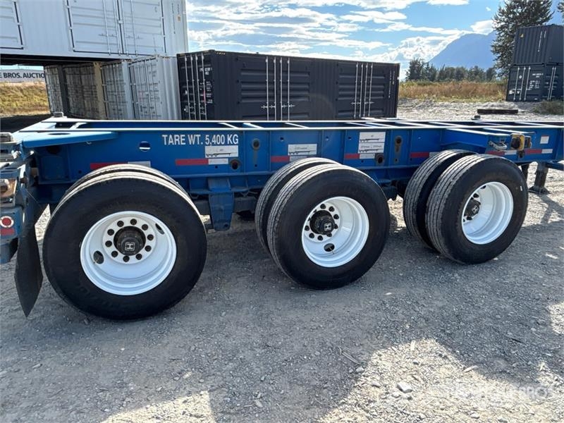 CIMC CB45M3OTC00 Tri/A Extendable Container Trailer Konteinerveohaagised