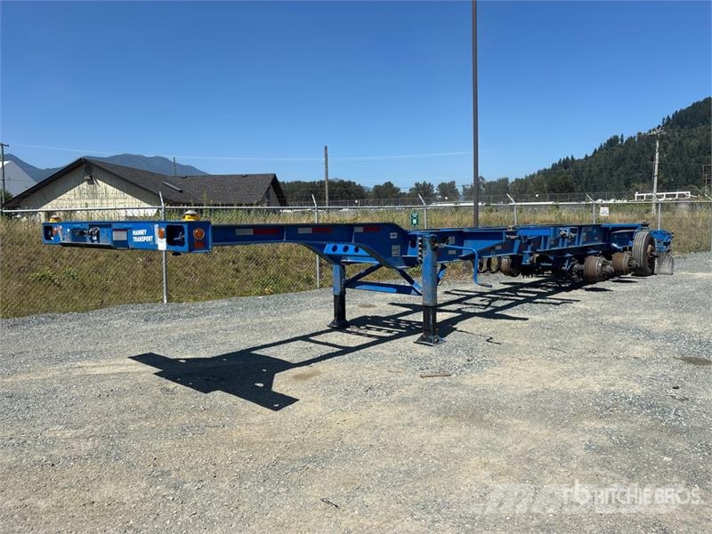 CIMC CB45M3OTC00 Tri/A Extendable Container Trailer Konteineriekrāvēji
