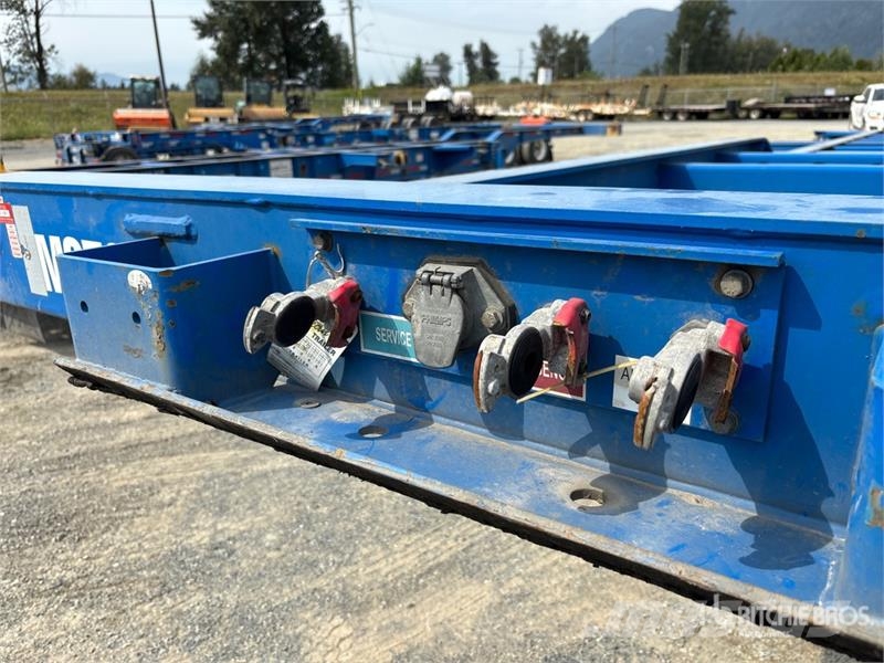CIMC CB45M3OTC00 Tri/A Extendable Container Trailer مقطورات حاويات