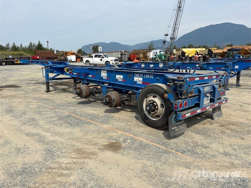 CIMC CB45M3OTC00 Tri/A Extendable Container Trailer مقطورات حاويات