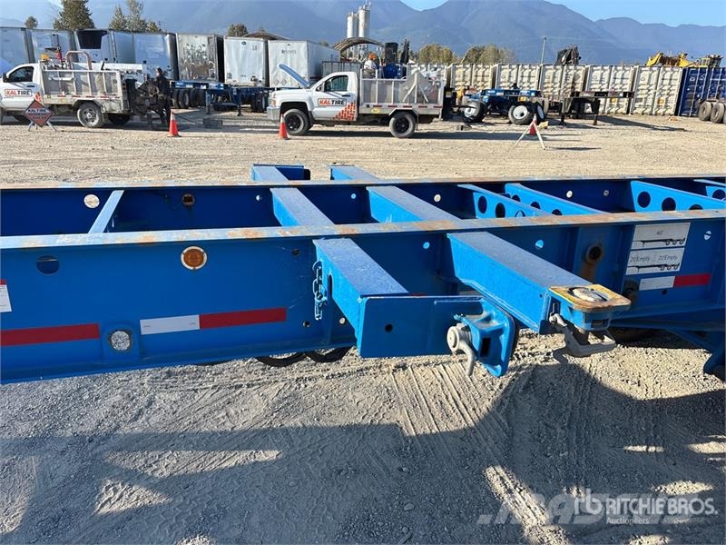 CIMC CB45M3OTC00 Tri/A Extendable Container Trailer Konteineriekrāvēji