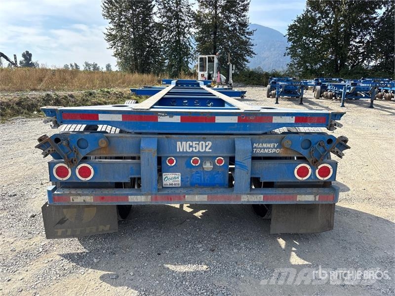 CIMC CB45M3OTC00 Tri/A Extendable Container Trailer 货柜车