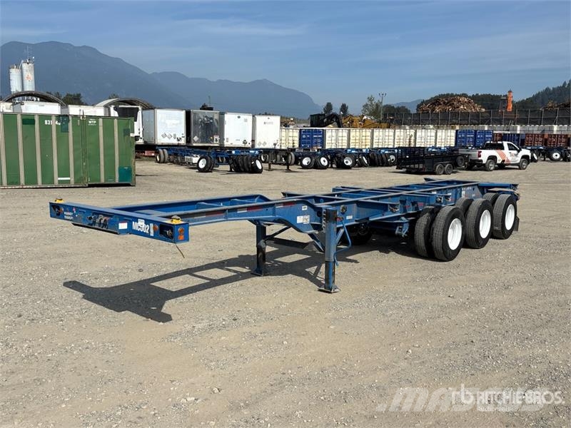 CIMC CB45M3OTC00 Tri/A Extendable Container Trailer 货柜车