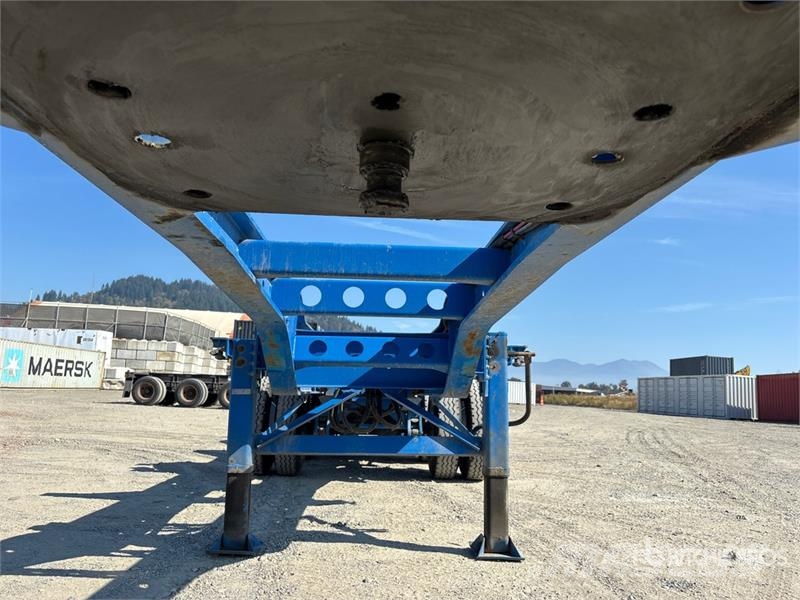 CIMC CB45M3OTC00 Tri/A Extendable Container Trailer Containerframe trailers