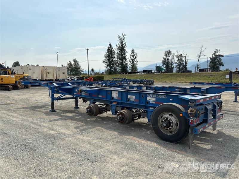 CIMC CB45M3OTC00 Tri/A Extendable Container Trailer مقطورات حاويات