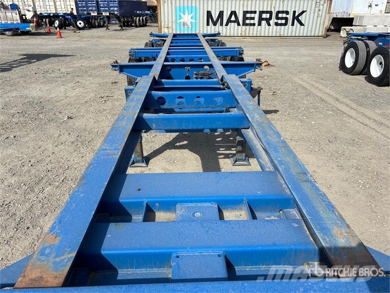 CIMC CB45M3OTC00 Tri/A Extendable Container Trailer Täyskonttiperävaunut