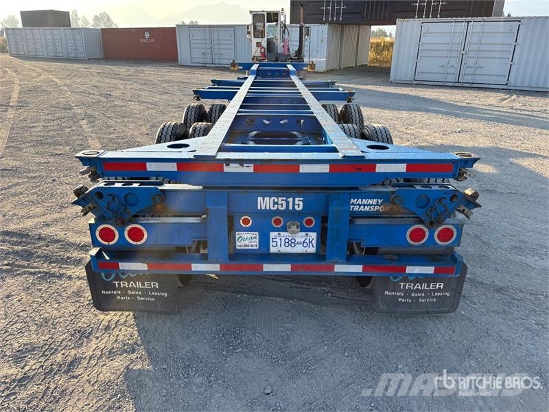 CIMC CB45M3OTC00 Tri/A Extendable Container Trailer Täyskonttiperävaunut