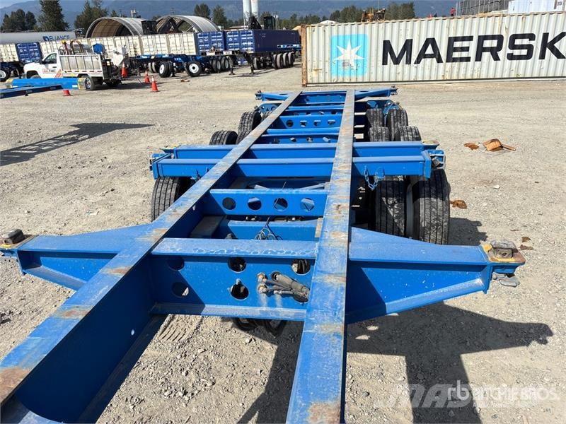 CIMC CB45M3OTC00 Tri/A Extendable Container Trailer Täyskonttiperävaunut