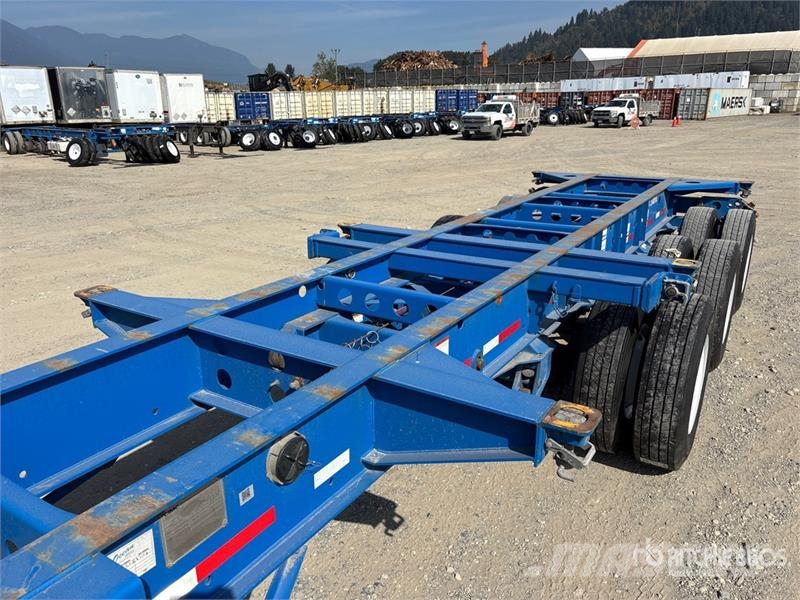 CIMC CB45M3OTC00 Tri/A Extendable Container Trailer Remorque porte container