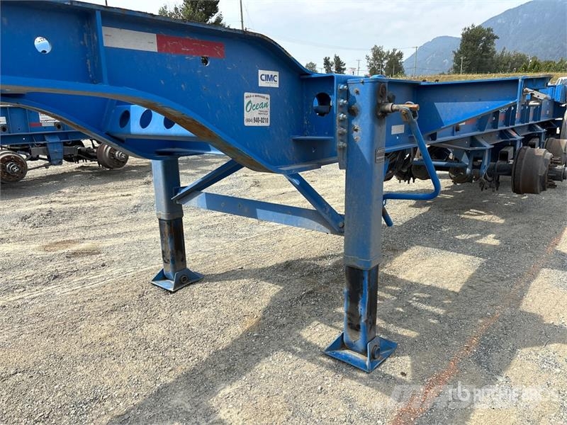 CIMC CB45M3OTC00 Tri/A Extendable Container Trailer مقطورات حاويات
