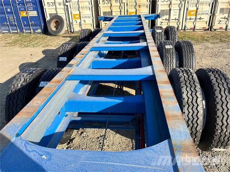 CIMC EX53M3OTC00 53 ft Tri/A Extendable Container Trail Täyskonttiperävaunut