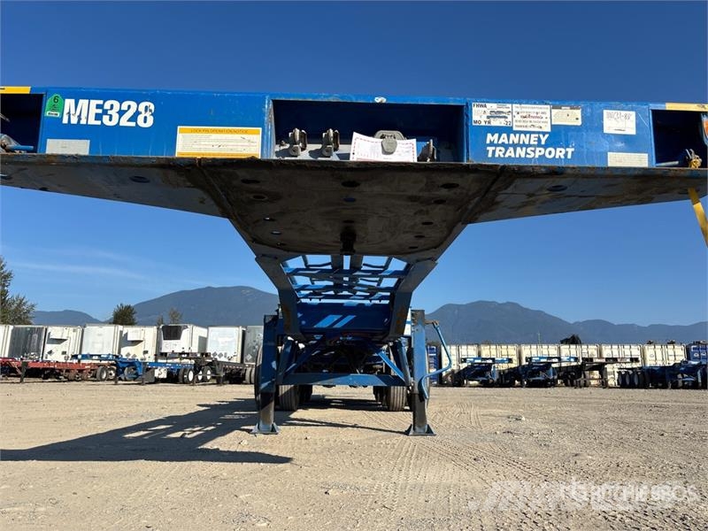 CIMC EX53M3OTC00 53 ft Tri/A Extendable Container Trail Täyskonttiperävaunut