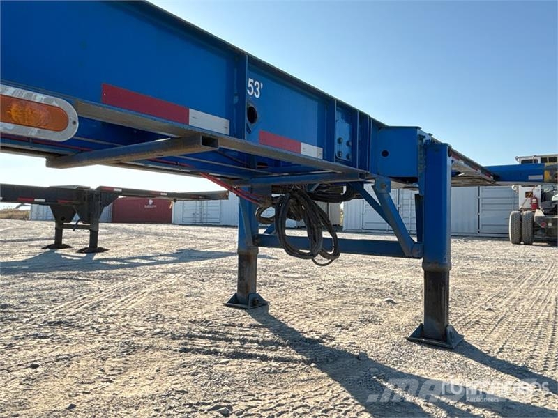CIMC EX53M3OTC00 53 ft Tri/A Extendable Container Trail Containerchassis