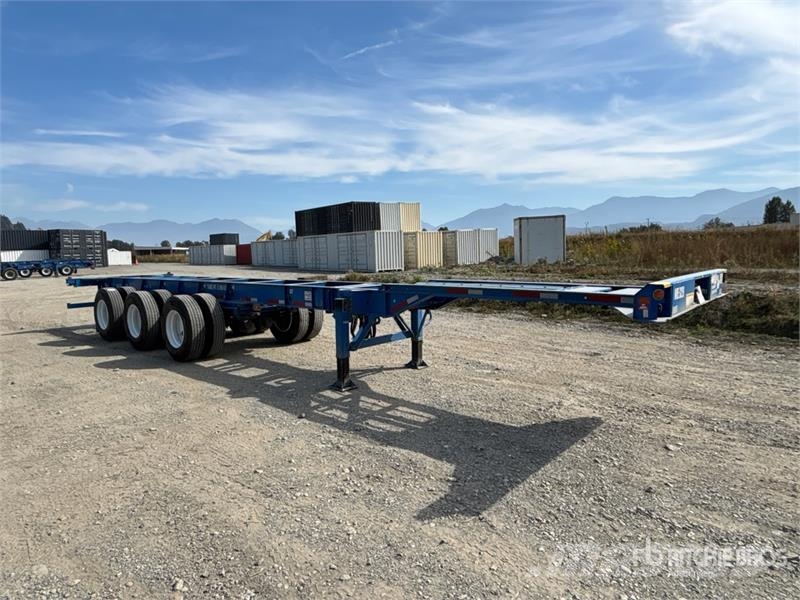 CIMC EX53M3OTC00 53 ft Tri/A Extendable Container Trail Konteineriekrāvēji