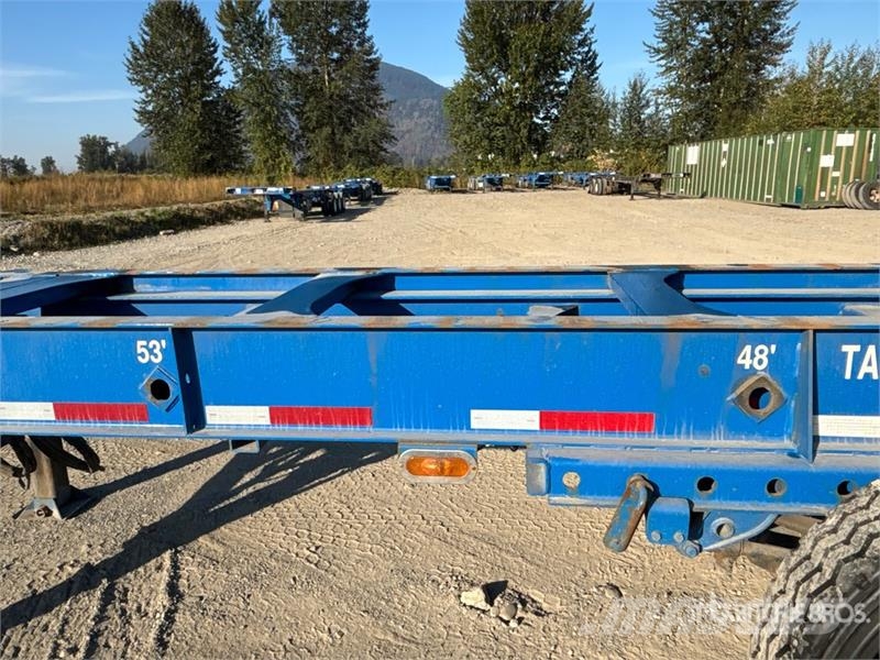 CIMC EX53M3OTC00 53 ft Tri/A Extendable Container Trail Containerchassis