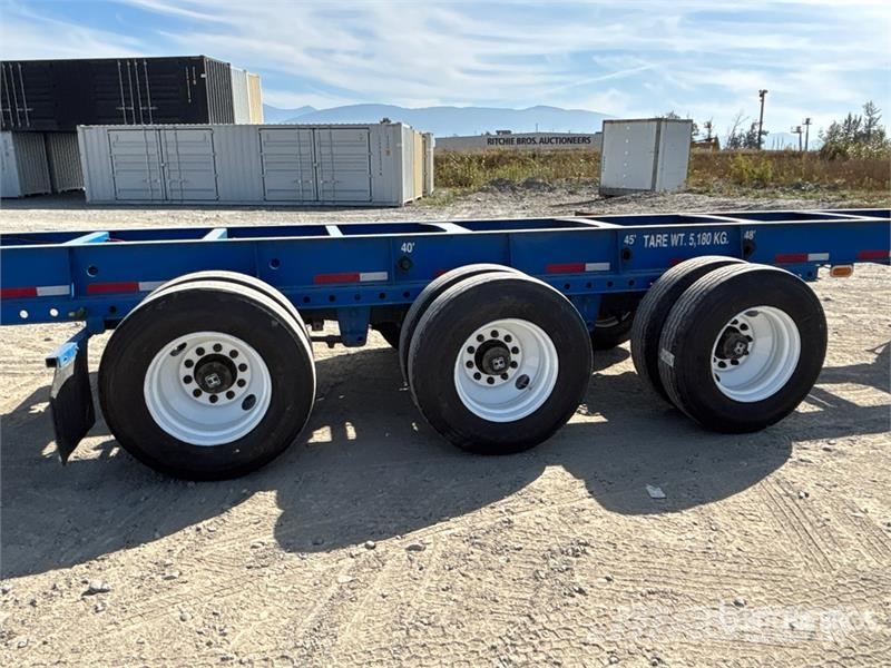 CIMC EX53M3OTC00 53 ft Tri/A Extendable Container Trail Прицепы-Контейнеровозы