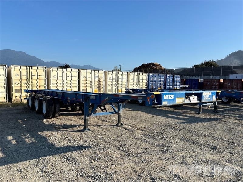 CIMC EX53M3OTC00 53 ft Tri/A Extendable Container Trail Täyskonttiperävaunut