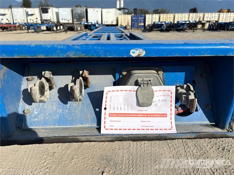 CIMC EX53M3OTC00 53 ft Tri/A Extendable Container Trail Täyskonttiperävaunut