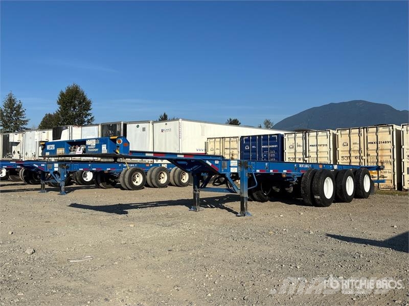 CIMC EX53M3OTC00 53 ft Tri/A Extendable Container Trail Täyskonttiperävaunut