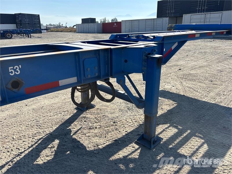 CIMC EX53M3OTC00 53 ft Tri/A Extendable Container Trail Containerchassis