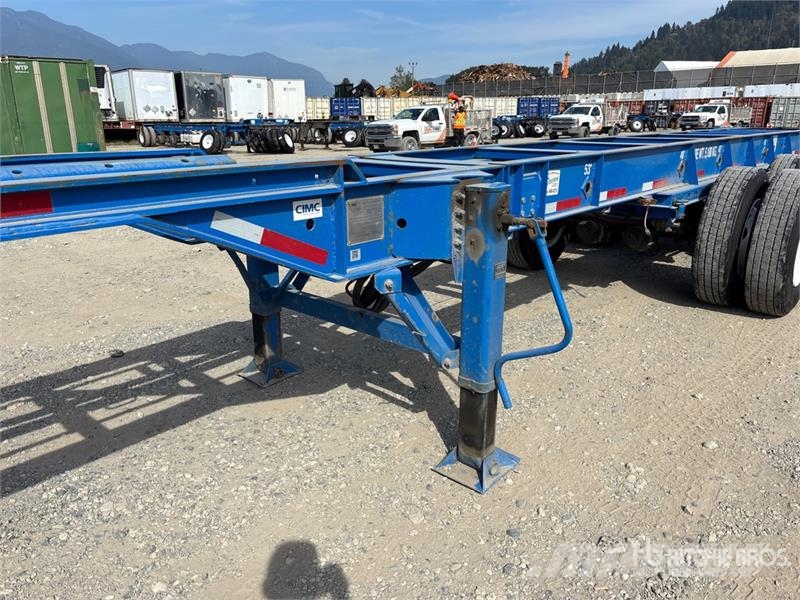 CIMC EX53M3OTC00 53 ft Tri/A Extendable Container Trail Konteineriekrāvēji