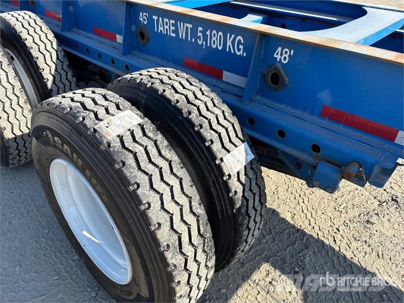 CIMC EX53M3OTC00 53 ft Tri/A Extendable Container Trail Containerchassis