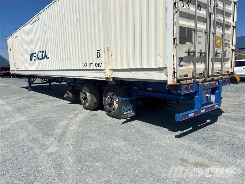 CIMC EX53M3OTC00 53 ft Tri/A Extendable Container Trail Containeranhänger