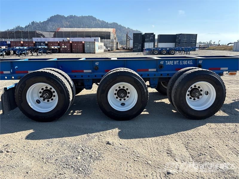 CIMC EX53M3OTC00 53 ft Tri/A Extendable Container Trail Containerchassis