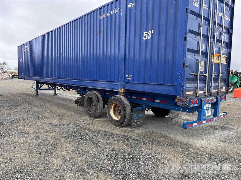CIMC EX53M3OTC00 53 ft Tri/A Extendable Container Trail Containeranhänger